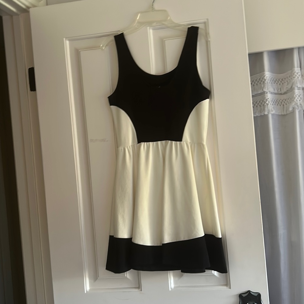 Black and white small dress